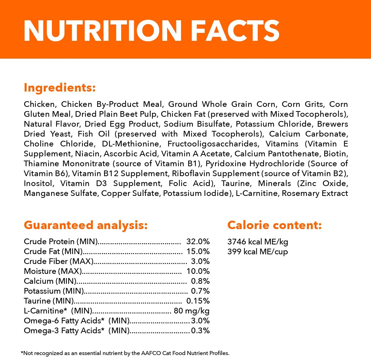 IAMS Proactive Health Adult Healthy Dry Cat Food with Chicken, 22 lb. Bag - Image 5