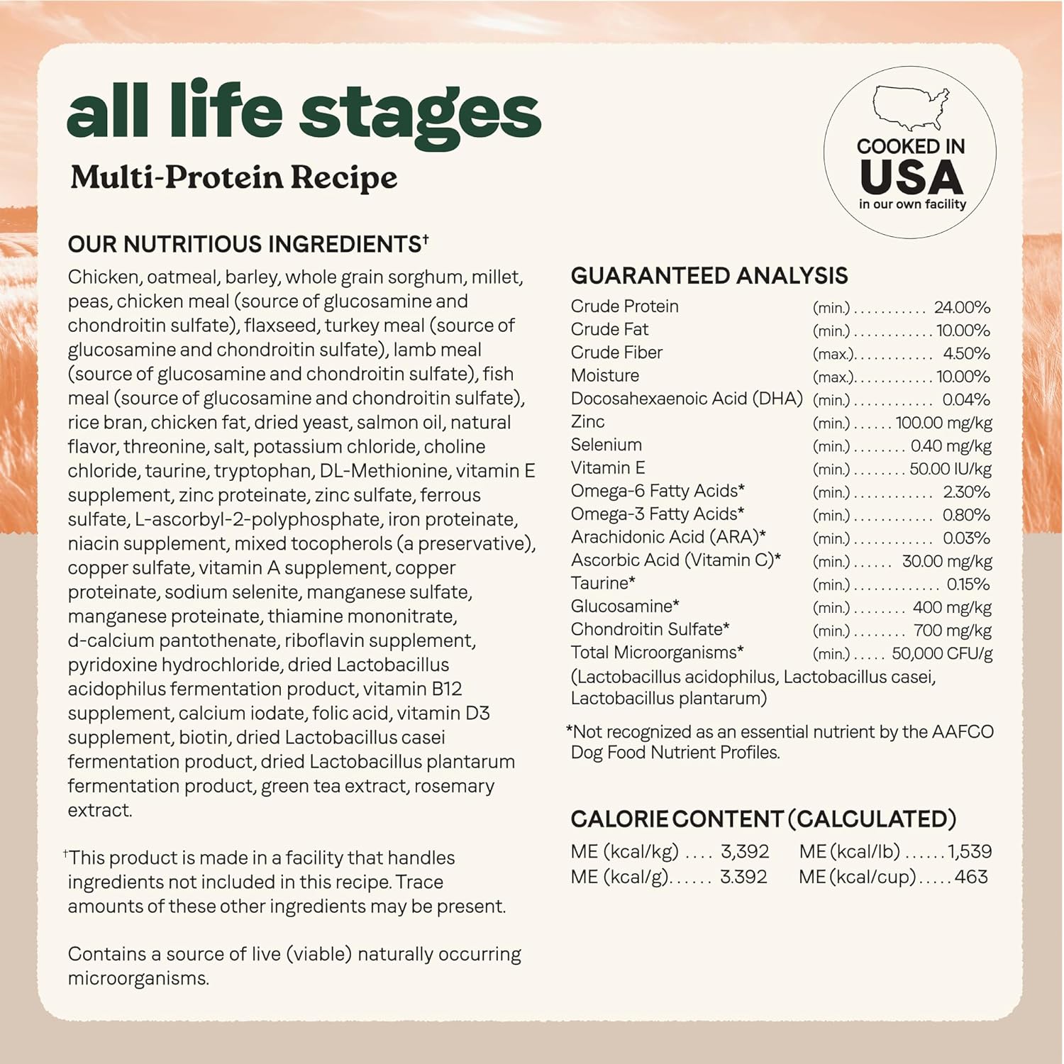 Canidae All Life Stages Multi-Protein Recipe with Chicken, Turkey, Lamb, and Fish – High Protein Premium Dry Dog Food for All Ages, Breeds, and Sizes– 40 lbs. - Image 5