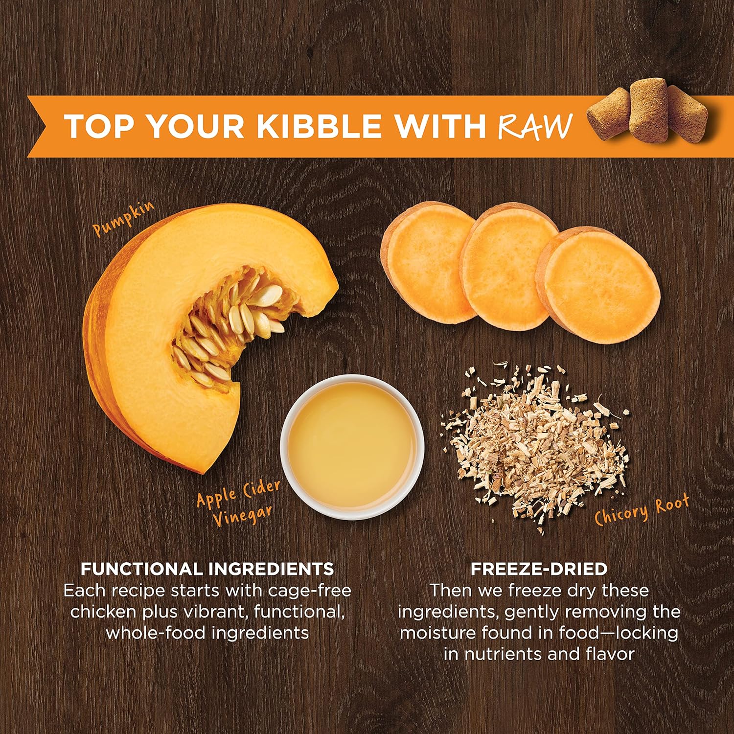 Instinct Raw Boost Mixers Gut Health Freeze-Dried Dog Food Topper, 5.5 oz. Bag - Image 6