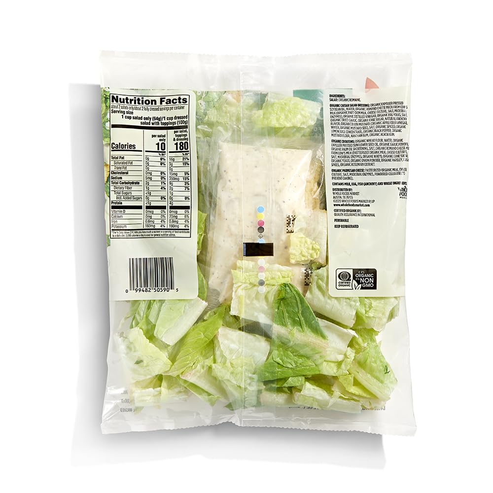 365 by Whole Foods Market Organic Classic Caesar Salad Kit, 7.8 OZ - Image 2