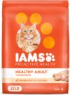IAMS Proactive Health Adult Healthy Dry Cat Food with Chicken, 22 lb. Bag