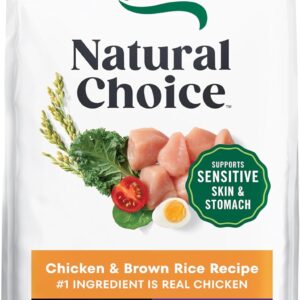Nutro Natural Choice Chicken & Brown Rice Adult Small Bites Dog Food Recipe, 5 lb. Bag
