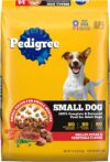 Pedigree Complete Nutrition Adult Small Dog Dry Dog Food, Grilled Steak & Vegetable Flavor, 14 lb. Bag