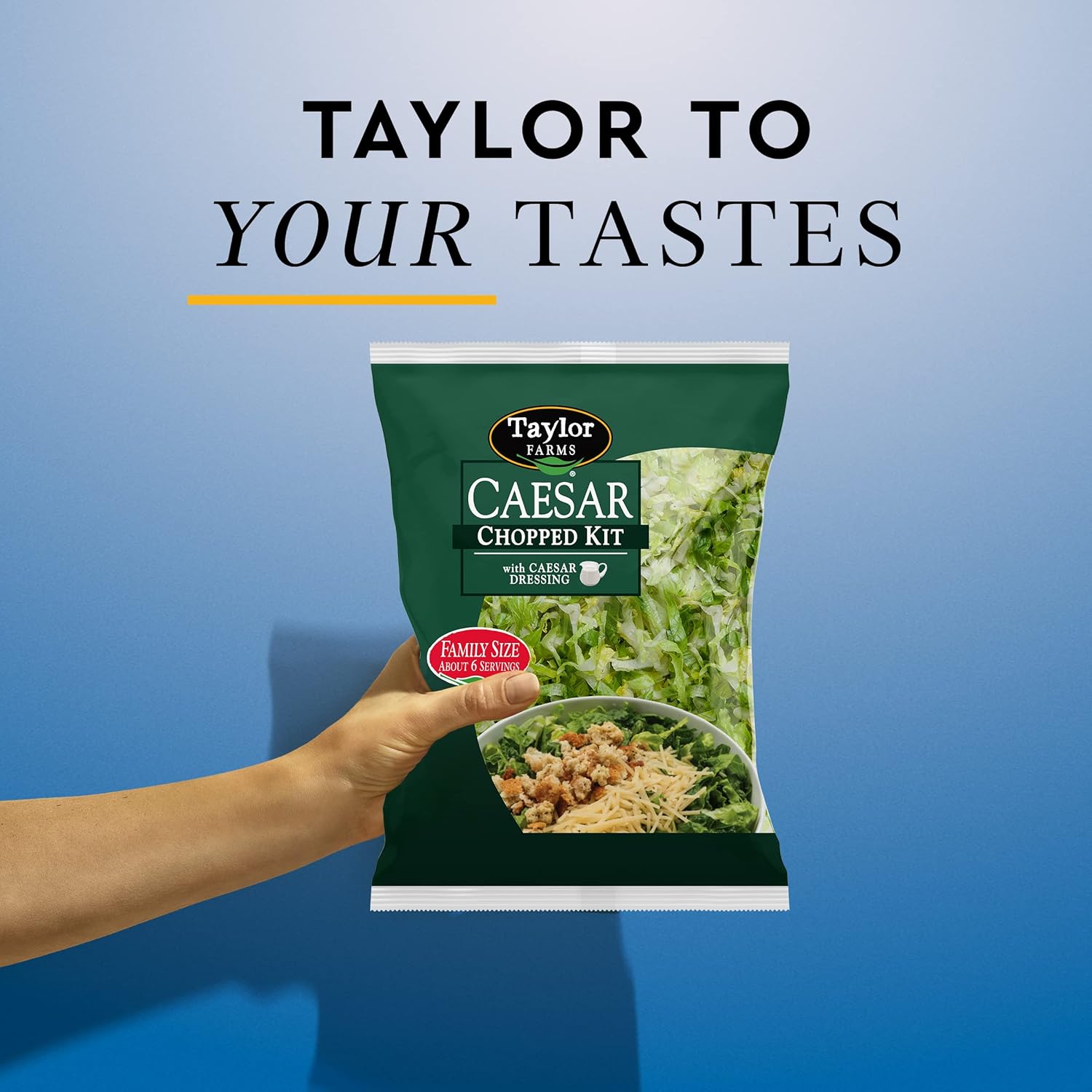 Taylor Farms Caesar Family Size Chopped Kit - Image 7