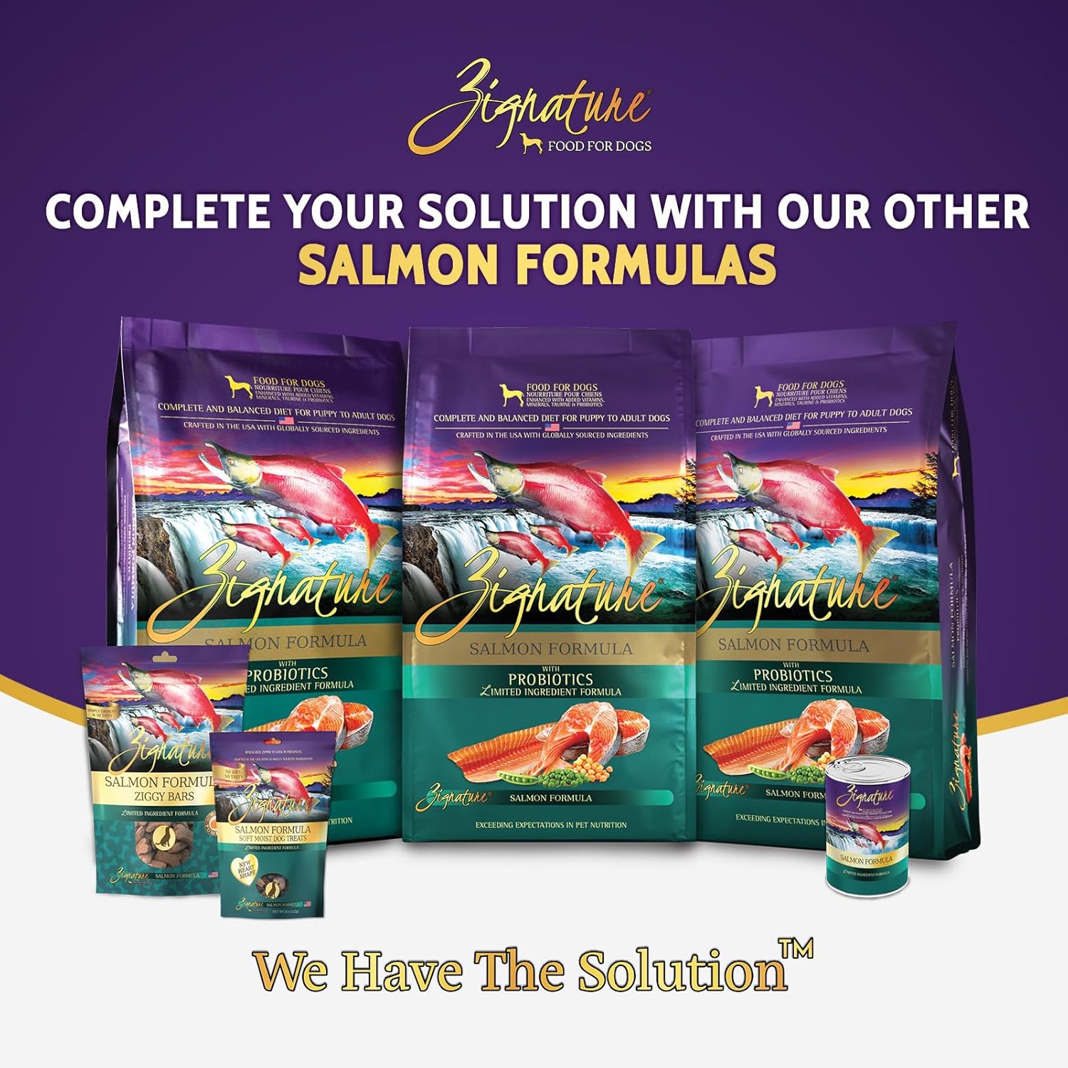 Zignature, Salmon Limited Ingredient Formula Grain-Free Dry Dog Food, 25-lb - Image 7