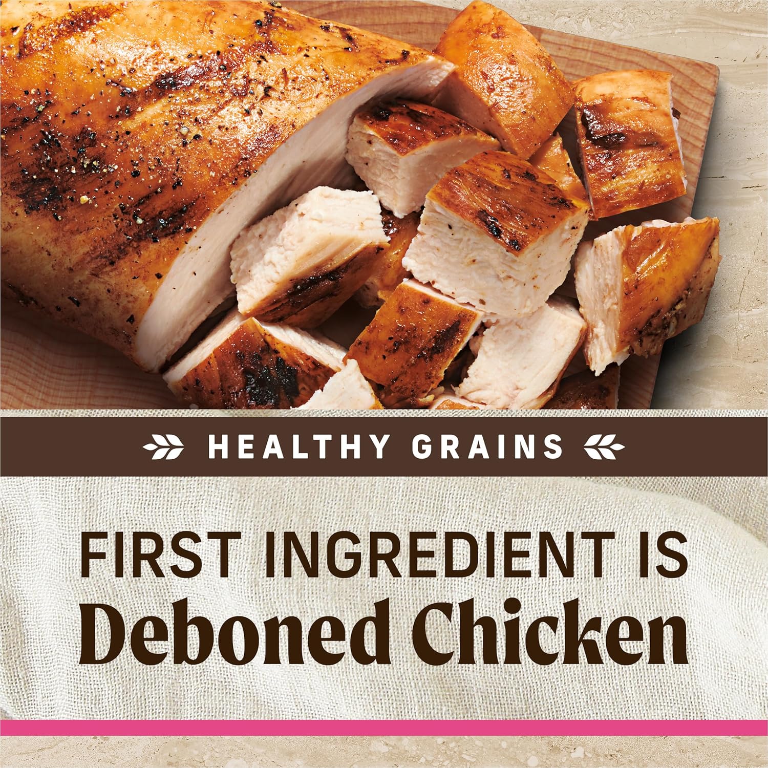 Merrick Healthy Grains Premium Dry Dog Food For Small Dogs, Wholesome and Natural Kibble, Small Breed Recipe - 4.0 lb. Bag - Image 3