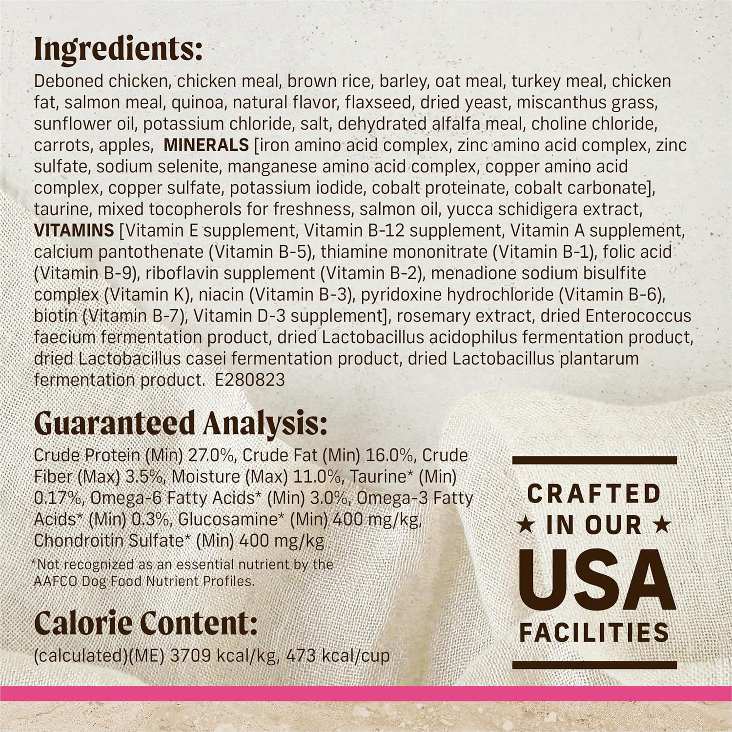 Merrick Healthy Grains Premium Dry Dog Food For Small Dogs, Wholesome and Natural Kibble, Small Breed Recipe - 4.0 lb. Bag - Image 4