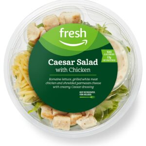 Amazon Fresh Brand, Caesar Salad with Chicken, 6.25 Oz