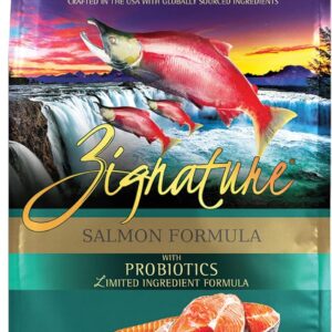 Zignature, Salmon Limited Ingredient Formula Grain-Free Dry Dog Food, 25-lb