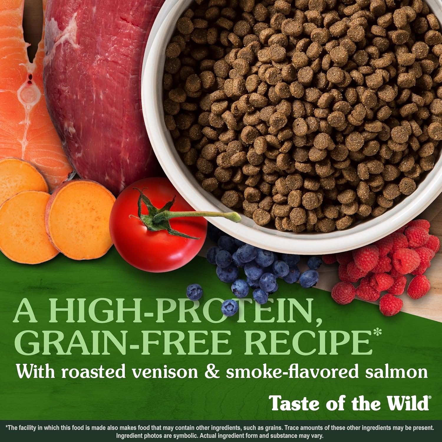 Taste Of The Wild Rocky Mountain Grain-Free Dry Cat Food With Roasted Venison & Smoke-Flavored Salmon 14lb (Pack of 1) - Image 4