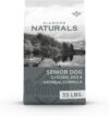 Diamond Naturals Senior Real Meat Recipe Natural Dry Dog Food With Real Cage Free Chicken, 35Lb