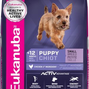 Eukanuba Puppy Small Breed Dry Dog Food, 4.5 lb Bag