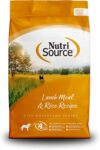 NutriSource Adult Dry Dog Food, Lamb Meal and Rice, 26LB