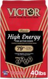 VICTOR Super Premium Dog Food – High Energy Dry Dog Food for Active Dogs – Gluten Free Canine Kibble with Beef and Chicken Meal Proteins for Sporting Dogs – All Breeds and All Life Stages, 40 lb