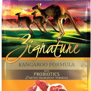 Zignature, Kangaroo Limited Ingredient Formula Grain-Free Dry Dog Food, 25-lb