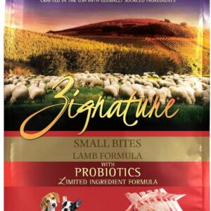 Zignature Lamb Limited Ingredient Formula Small Bites Dry Dog Food 4lb