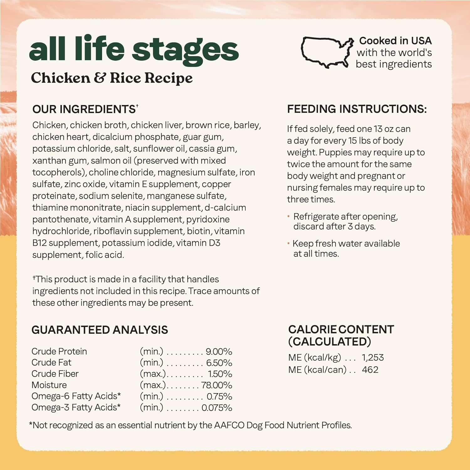 Canidae All Life Stages Premium Wet Dog Food for All Breeds, All Ages, Chicken & Rice Recipe, 13 oz. (Case of 12) - Image 9