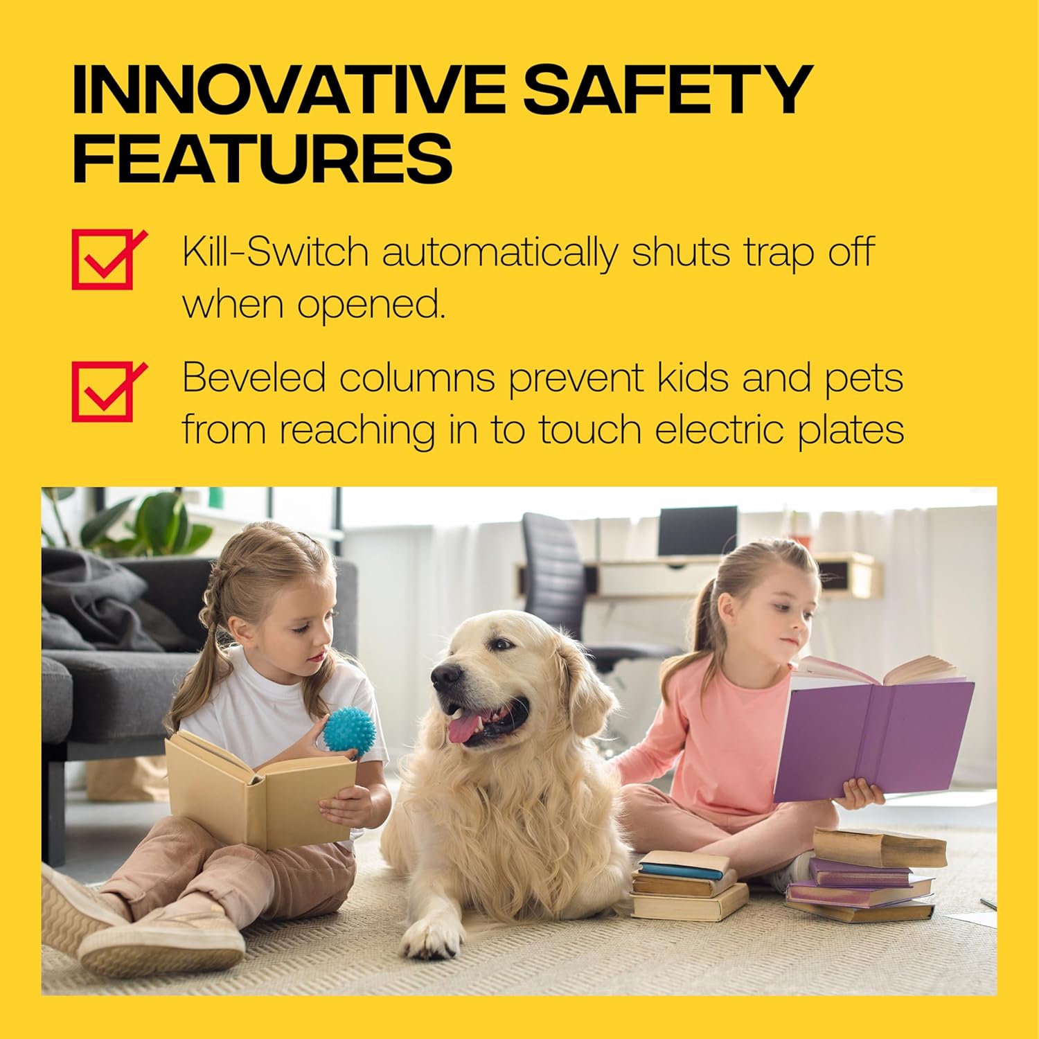 Victor Humane Mouse Traps Indoor for Home - M250BSR-2 - No Touch Electric Mouse Traps for Home, Pack of 2 - Image 8