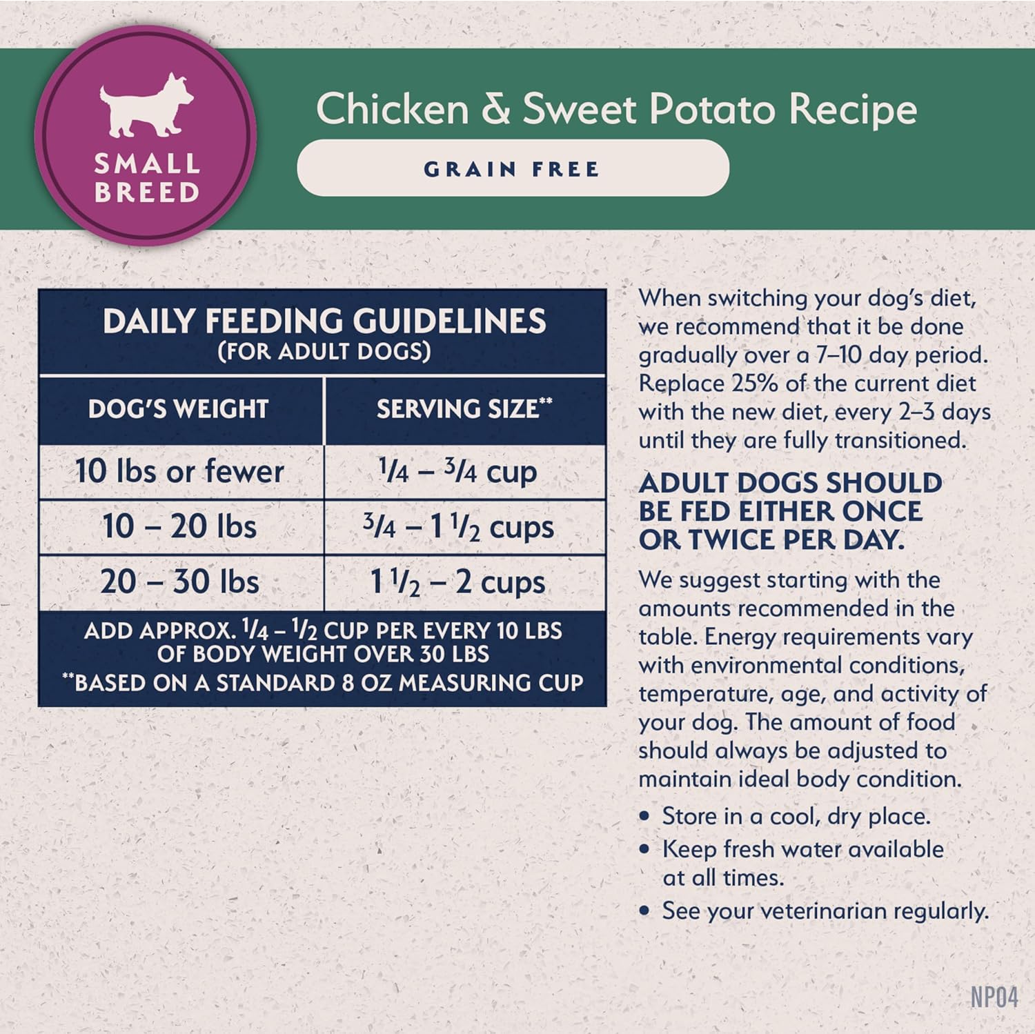 Natural Balance Limited Ingredient Small Breed Adult Grain-Free Dry Dog Food, Chicken & Sweet Potato Recipe, 4 Pound (Pack of 1) - Image 10