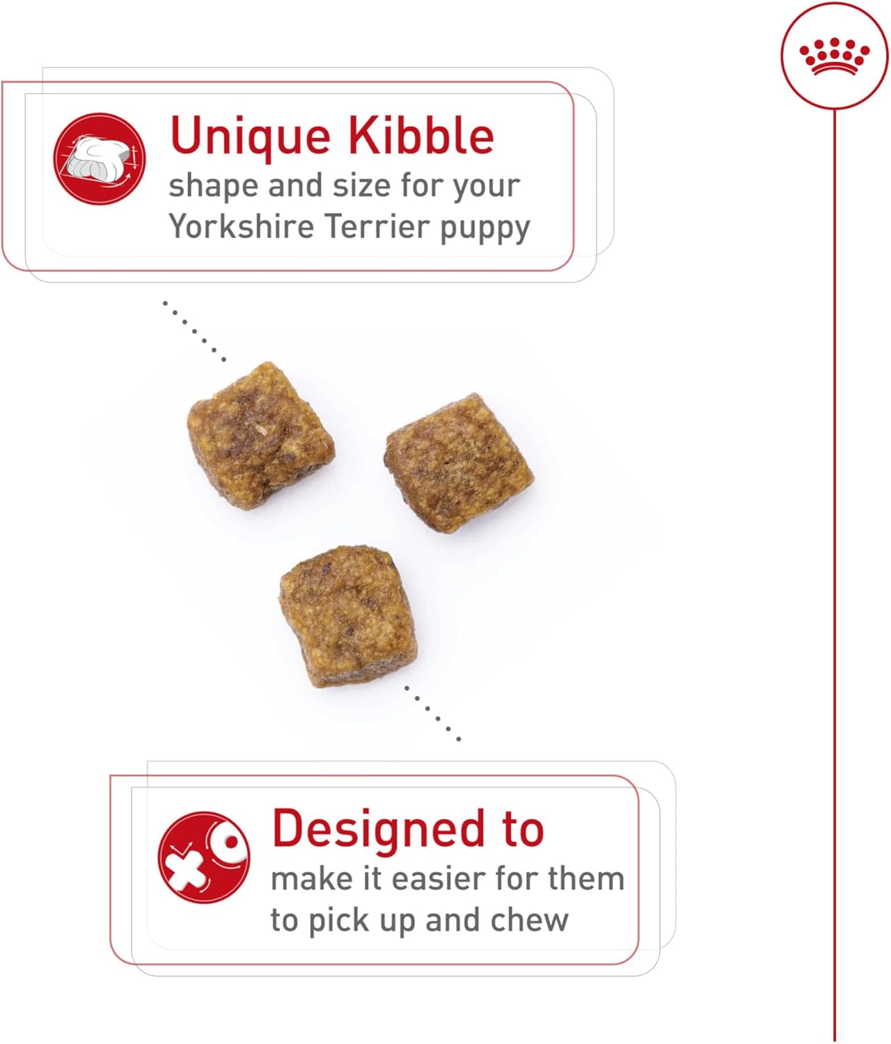 Royal Canin Breed Health Nutrition Yorkshire Terrier Puppy Dry Dog Food, 2.5 lb Bag - Image 3