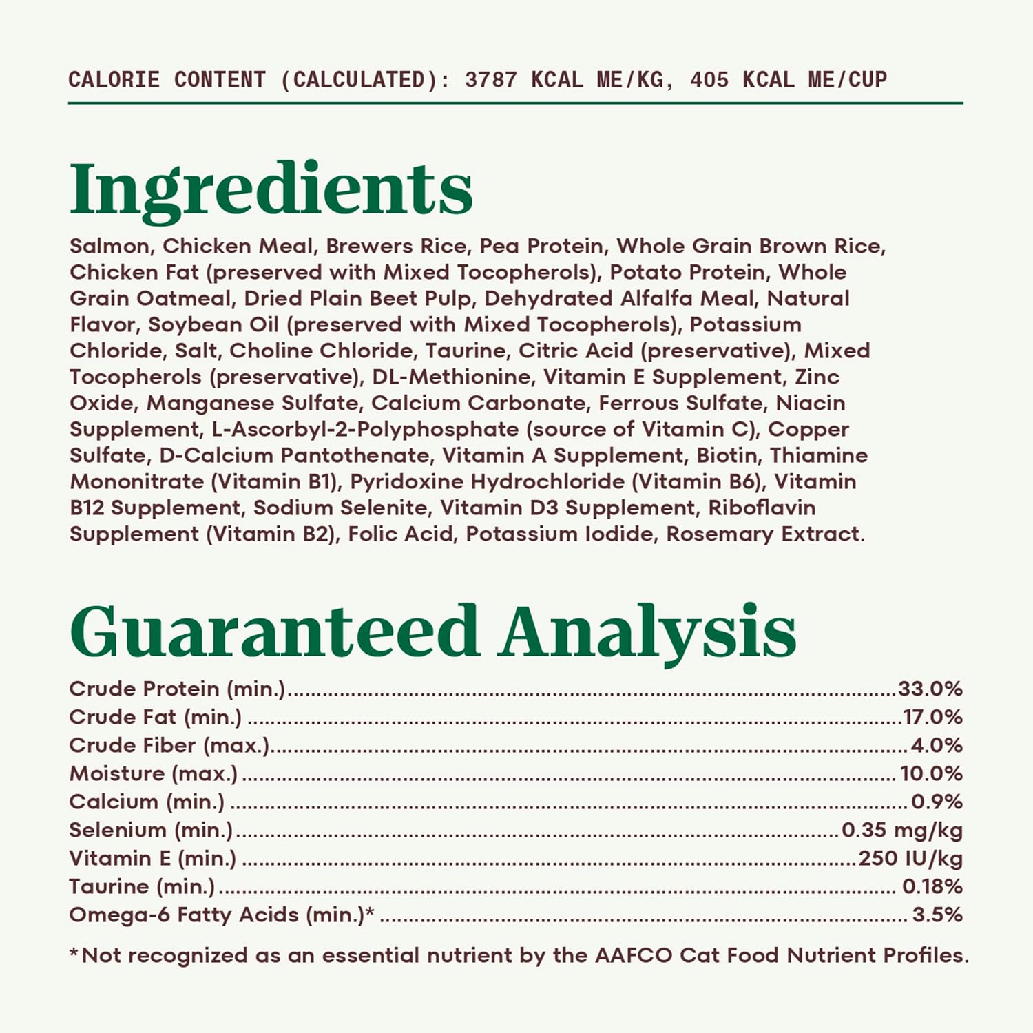 Nutro Wholesome Essentials Dry Cat Food, Adult Cat Food Dry Salmon & Brown Rice Recipe, 5 lb. Bag - Image 7