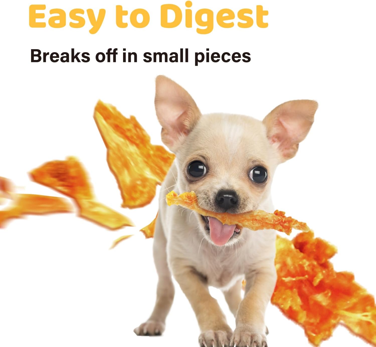 iPaw Turkey Tendons for Dogs, 100% Turkey and US Sourced Raw Material, Hypoallergenic, All Natural Human Grade Puppy Chew, Rawhide Alternative Dog Treats, 1 Pack Strip (Large) - Image 7