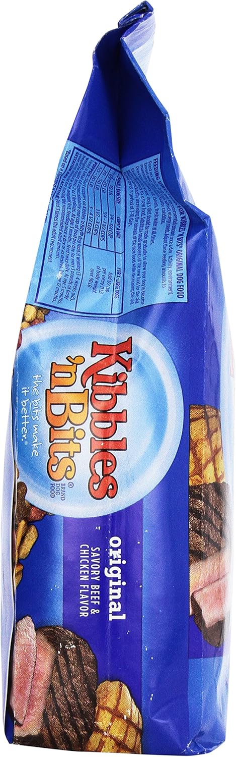 Kibbles 'n Bits Dog Food Original Savory Beef & Chicken Flavor - Image 4