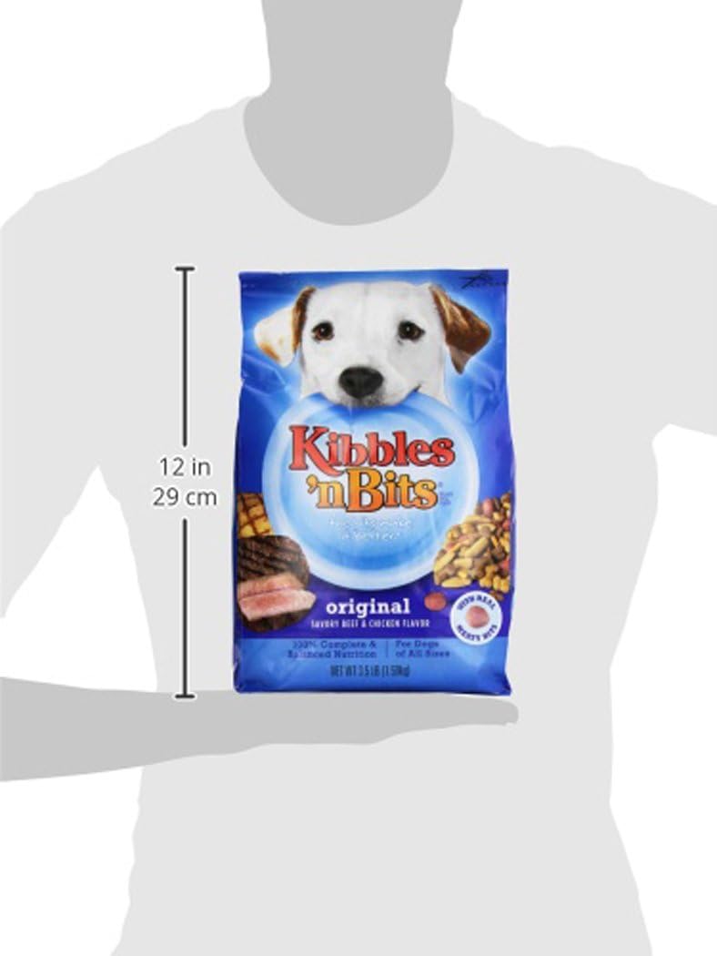 Kibbles 'n Bits Dog Food Original Savory Beef & Chicken Flavor - Image 5