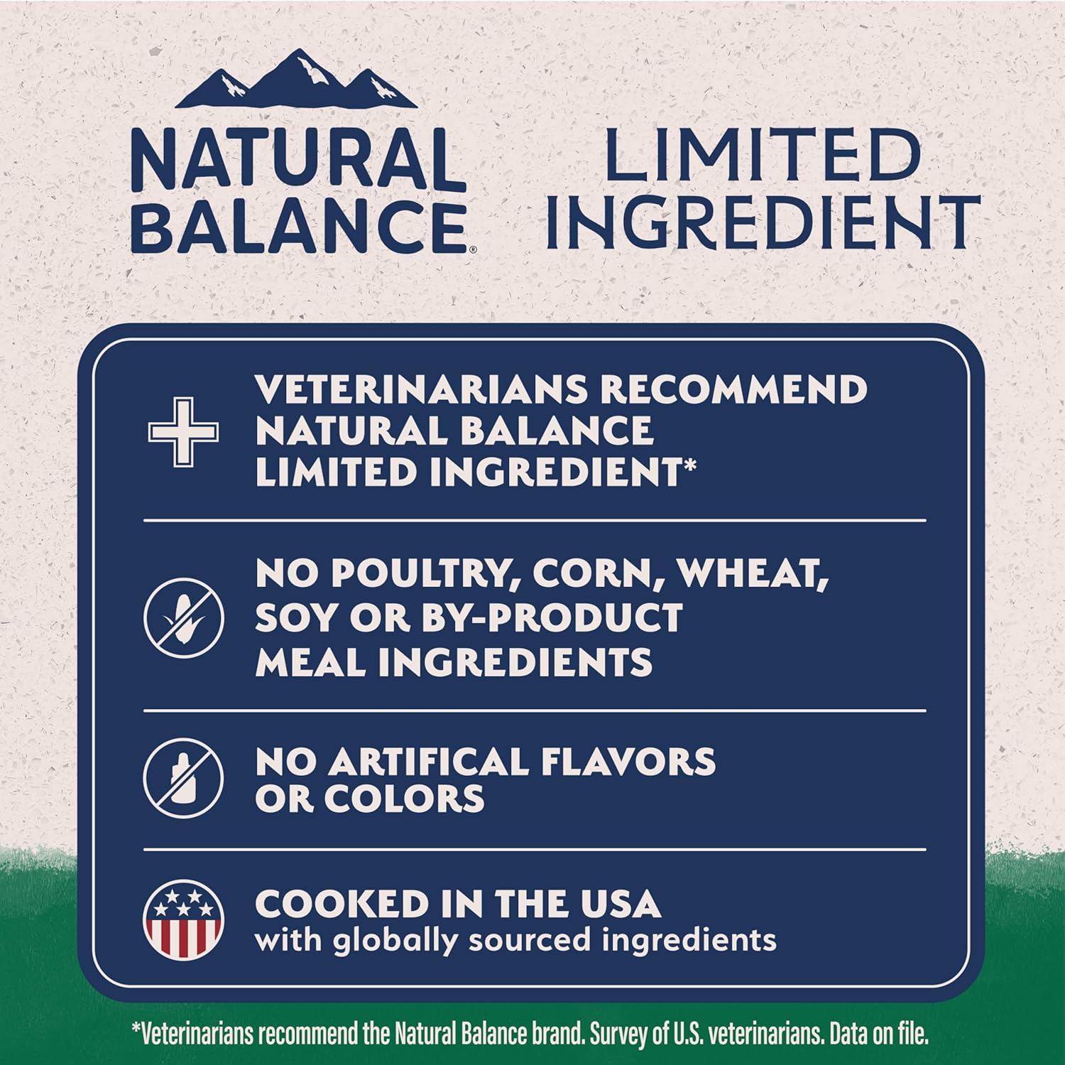 Natural Balance Limited Ingredient Adult Dry Dog Food with Healthy Grains, Lamb & Brown Rice Recipe, 12 Pound (Pack of 1) - Image 5