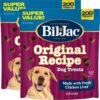 Bil-Jac Original Recipe Soft Training Treats for Dogs, Made with Real Chicken Liver, Resealable Double Zipper Pouch 20oz (2-Pack)