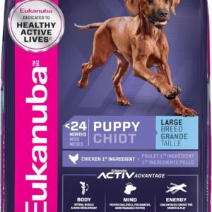Eukanuba Puppy Large Breed Dry Dog Food, 30 lb Bag