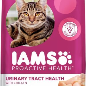 IAMS Proactive Health Adult Urinary Tract Health Dry Cat Food with Chicken, 7 lb. Bag