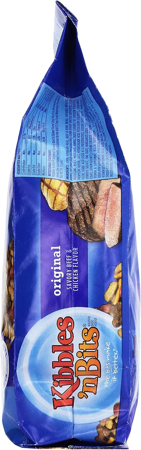 Kibbles 'n Bits Dog Food Original Savory Beef & Chicken Flavor - Image 2