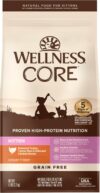 Wellness CORE Kitten Dry Cat Food for Indoor & Outdoor Cats, Grain Free, Natural, Original Turkey, Turkey Meal and Chicken (5 Pound Bag)