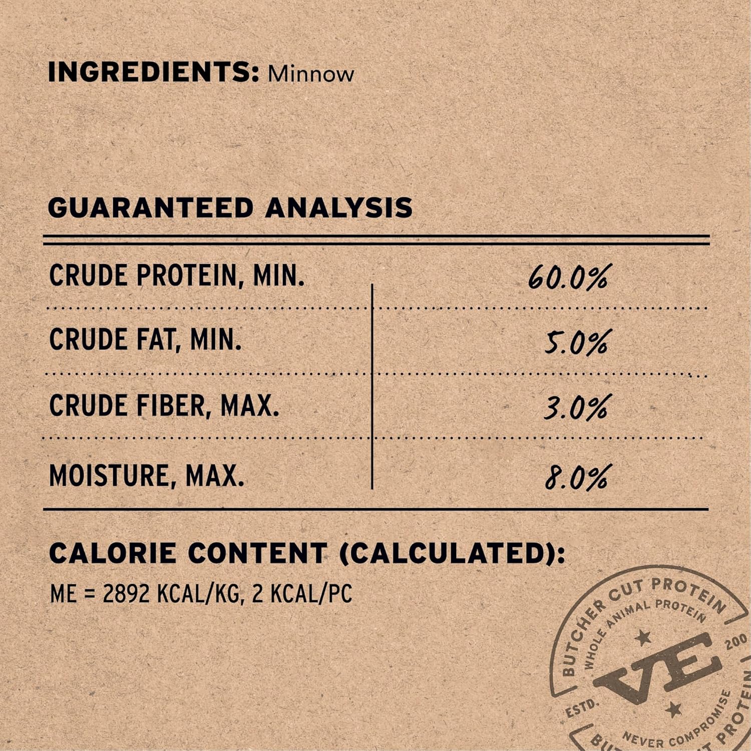 Vital Essentials Freeze Dried Minnows Dog Treats | Single Ingredient | Premium Quality | Grain Free Treats for Dogs, 1 oz Bag - Image 3