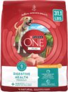 Purina One Plus Digestive Health Formula Dry Dog Food Natural with Added Vitamins, Minerals and Nutrients - 31.1 Lb. Bag