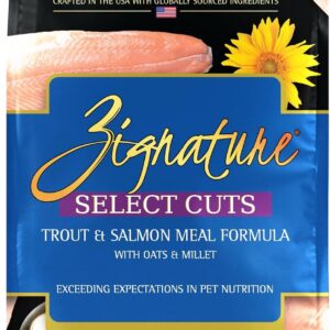 Zignature Select Cuts Trout & Salmon Formula Dry Dog Food 4lb