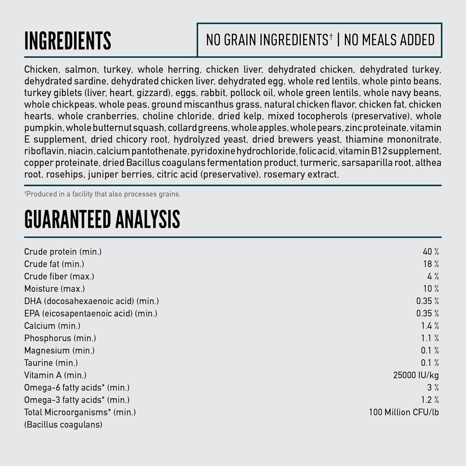ORIJEN Guardian 8 Grain Free High Protein Premium Dry Cat Food 4lb Bag - Image 6