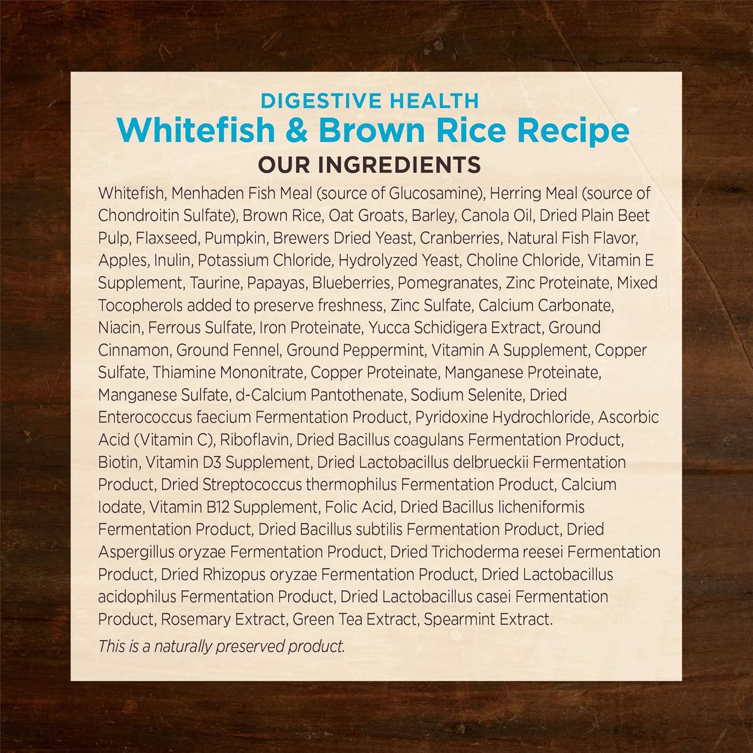 Wellness CORE Digestive Health Adult Dry Dog Food, Wholesome Grain Kibble, Sensitive Stomach, Natural, High Protein, Chicken Free, Whitefish and Brown Rice Recipe, 22 lb Bag - Image 10