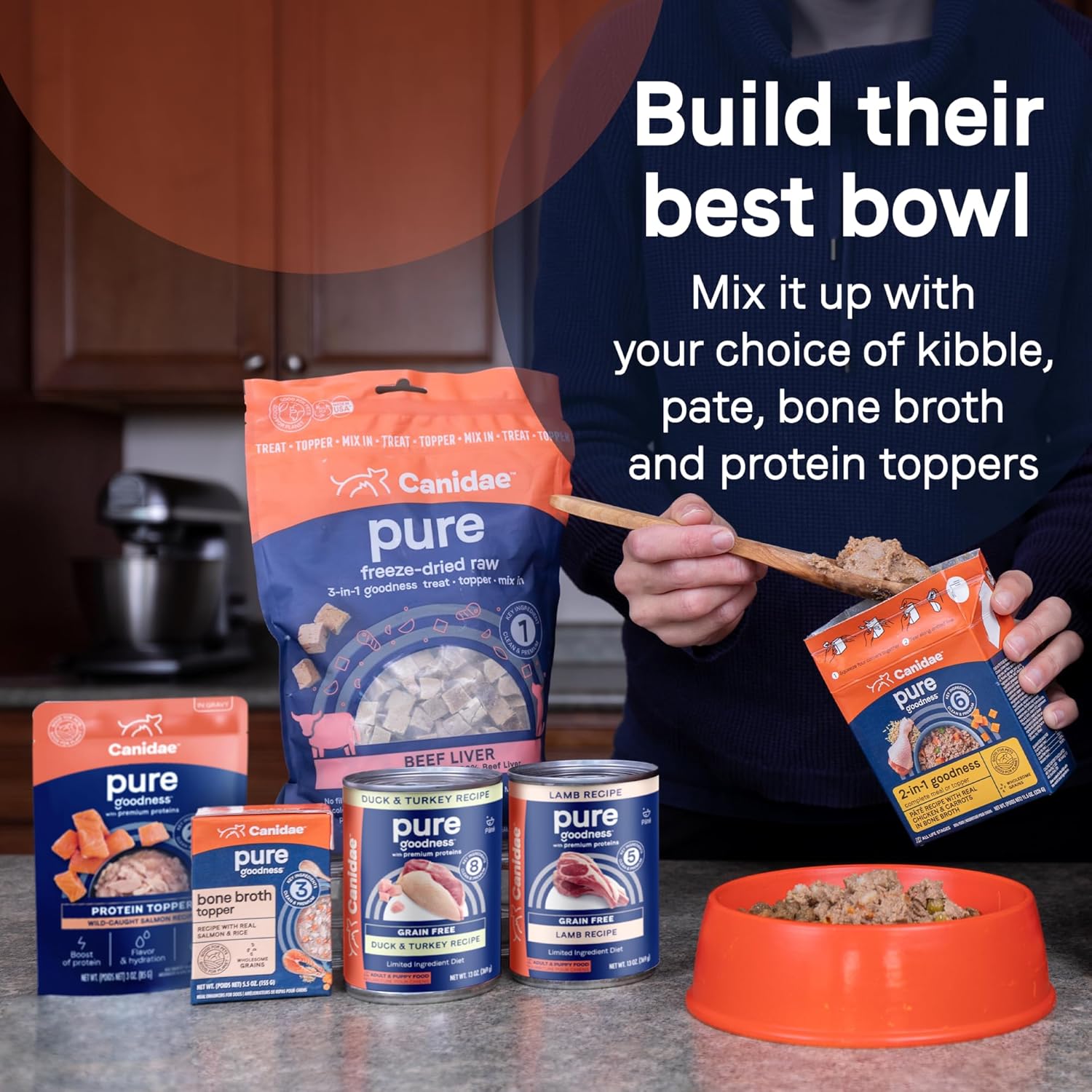 Canidae Pure Protein Topper Variety Pack, 3 oz. (Case of 12) - Image 8