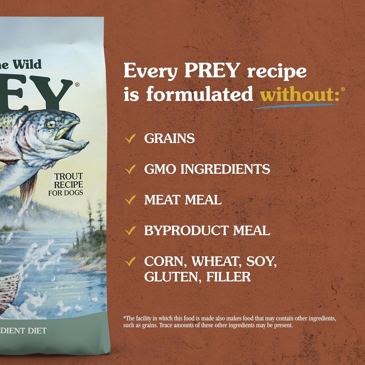 Taste of the Wild Prey Real Meat High Protein Trout Limited Ingredient Dry Dog Food Grain-Free Recipe Made with Real Spring-Fed Trout, and Includes Probiotics for All Life Stages 25 lb - Image 7