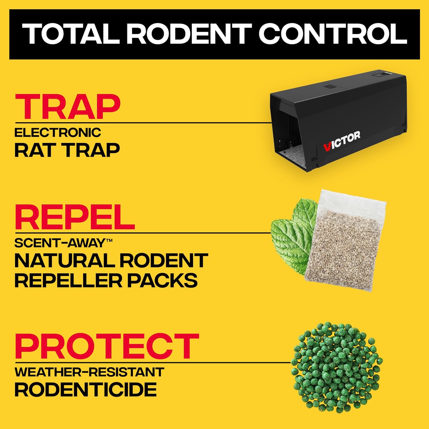 Victor Indoor Electronic Rat Trap, Humane Electric Rat Traps Indoor for Home, No Touch, No See Traps - M241B - Quickly and Humanely Kill Rats Indoors - 1 Pack - Image 8