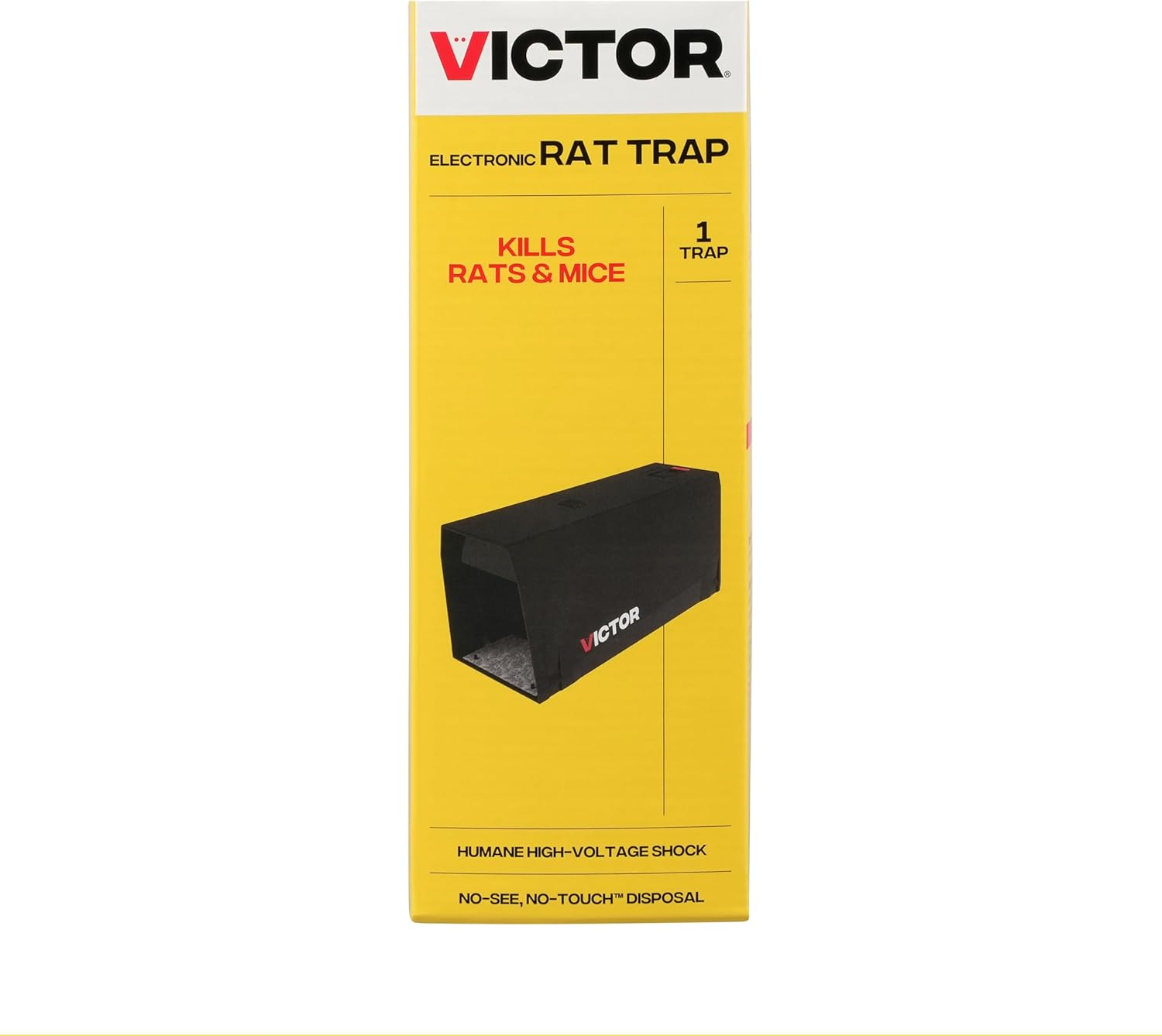 Victor Indoor Electronic Rat Trap, Humane Electric Rat Traps Indoor for Home, No Touch, No See Traps - M241B - Quickly and Humanely Kill Rats Indoors - 1 Pack - Image 9