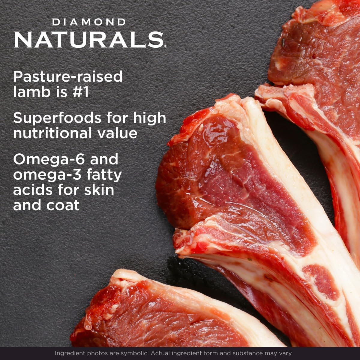 Diamond Naturals Small Breed Lamb and Rice Formula Adult Dry Dog Food with Quality Lean Protein from Real Lamb, Specially for Small Breed Dogs 6lb - Image 4