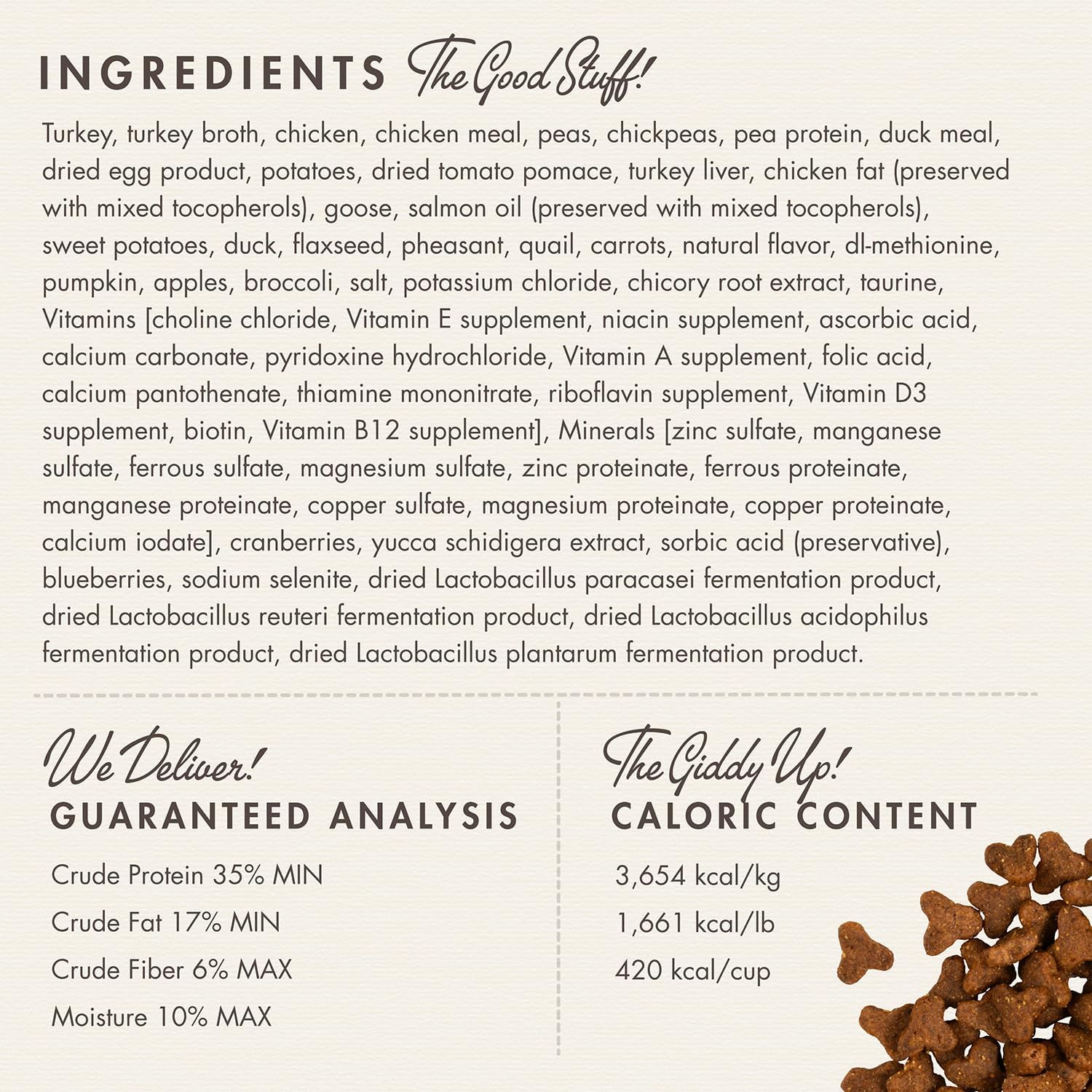 Fromm Four-Star Nutritionals Game Bird Cat Food - Premium Dry Cat Food - Turkey Recipe - 4 lb - Image 4