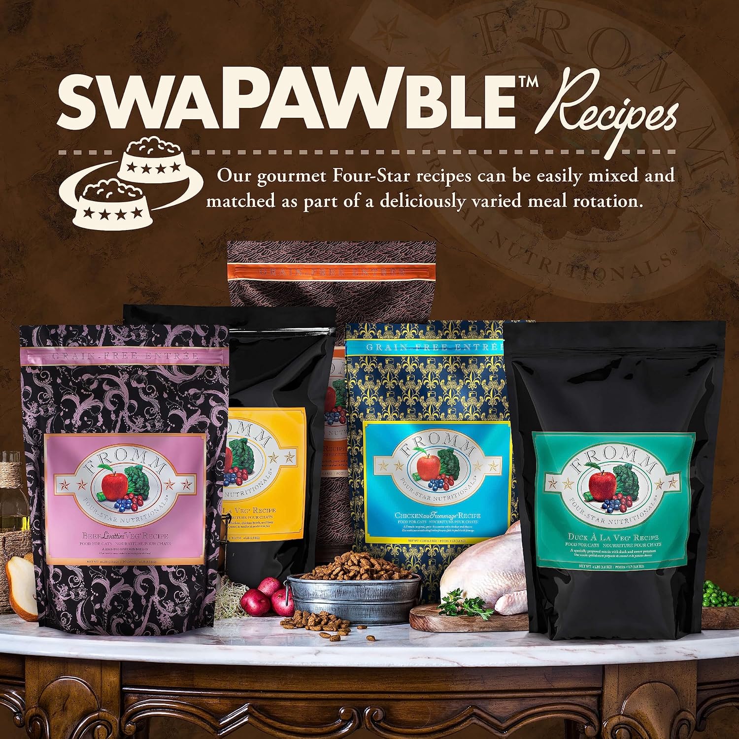 Fromm Four-Star Nutritionals Game Bird Cat Food - Premium Dry Cat Food - Turkey Recipe - 4 lb - Image 6