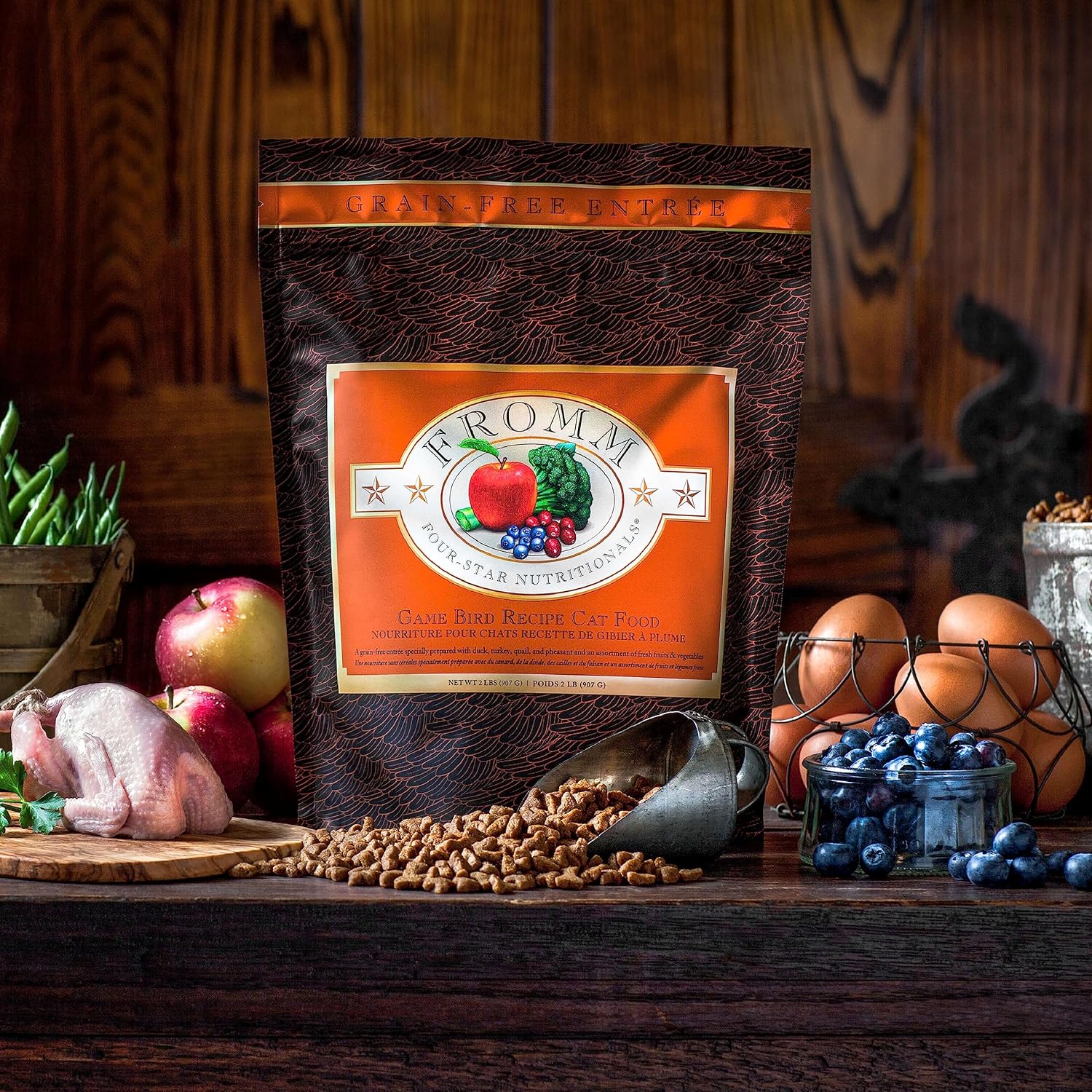 Fromm Four-Star Nutritionals Game Bird Cat Food - Premium Dry Cat Food - Turkey Recipe - 4 lb - Image 8