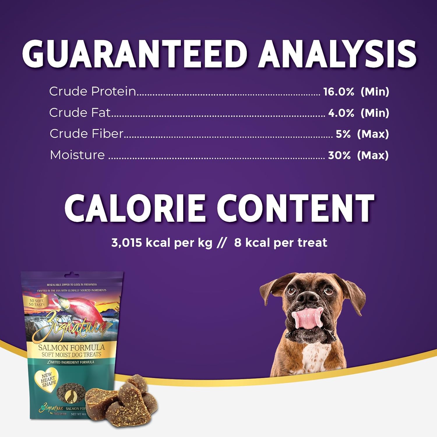 Zignature Salmon Soft Moist Treats for Dogs - Image 6
