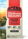 ACANA Wholesome Grains Dry Dog Food Red Meat & Grains Beef Pork & Lamb Recipe 22.5lb Bag