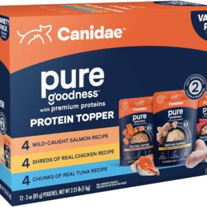 Canidae Pure Protein Topper Variety Pack, 3 oz. (Case of 12)